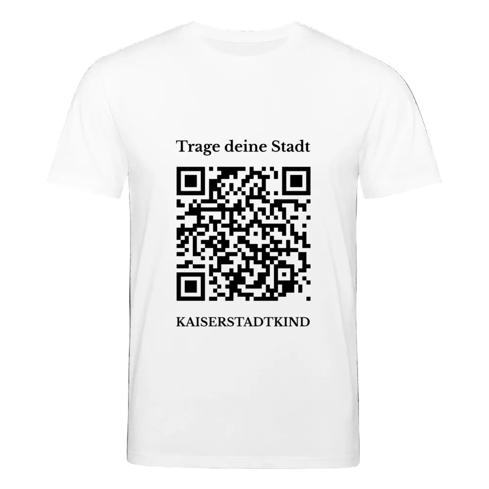 CREATOR T-Shirt - Front QR - Weiß
