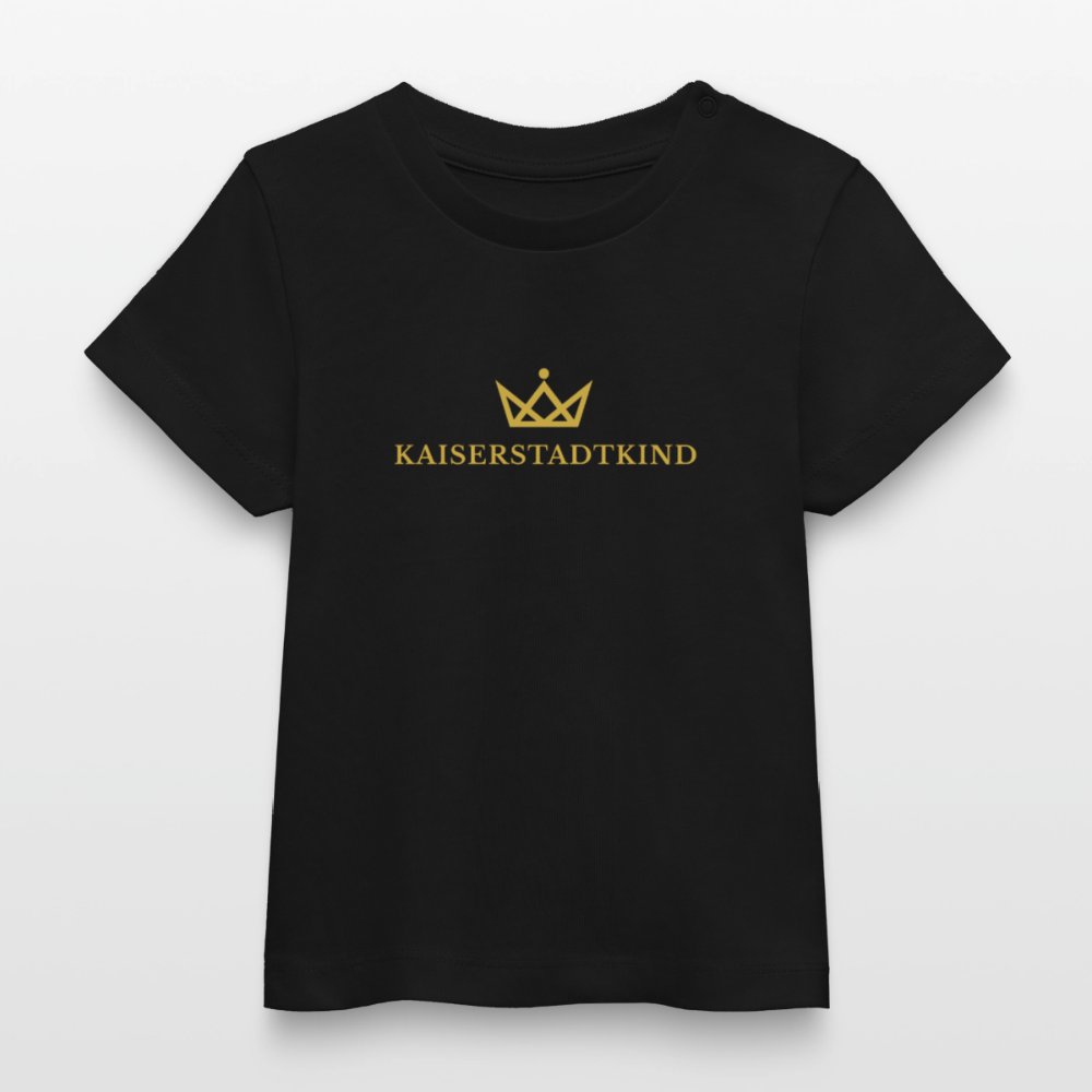 KAISERSTADTKIND Gold Edition - BABY CREATOR Baby Organic T-Shirt - black