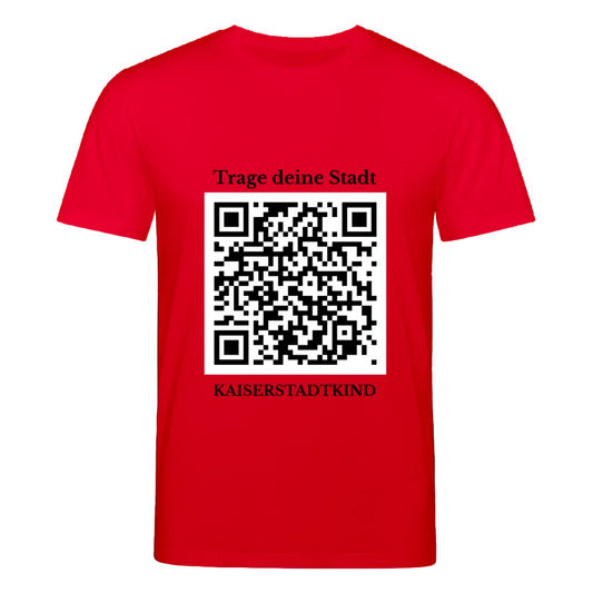 CREATOR T-Shirt - Front QR - Rot