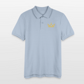 KAISERSTADTKIND 2Golden Crowns - Teen Organic Polo Shirt MINI SPRINTER - sky blue