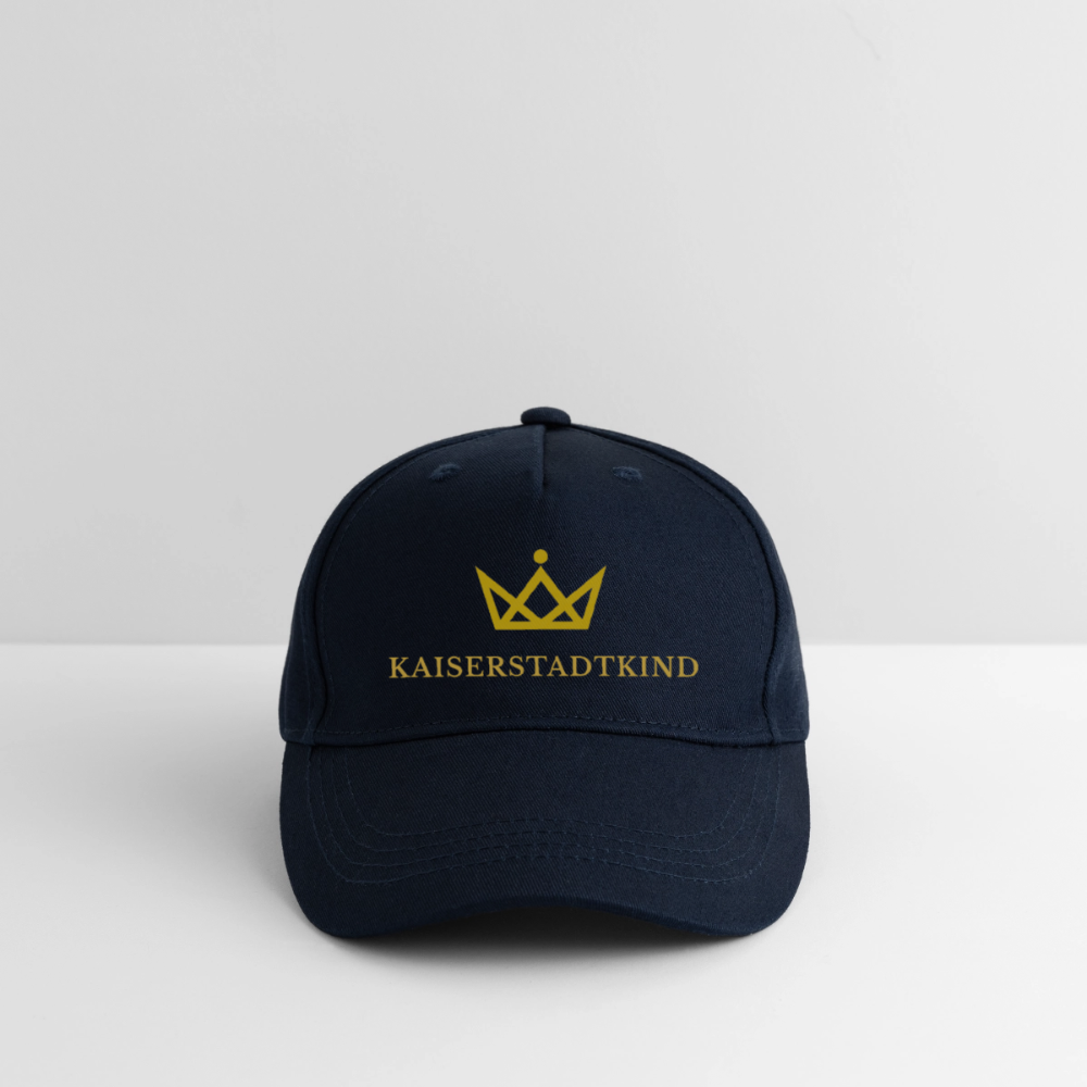 KAISERSTADTKIND Gold Edition - Organic Kids’ Baseball Cap - navy