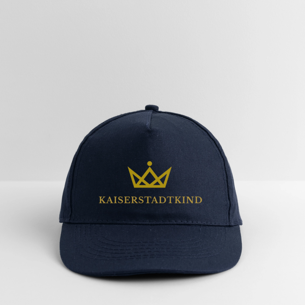 KAISERSTADTKIND Golden Edition - Organic Baseball Cap - navy