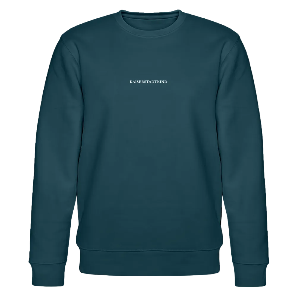 KAISERSTADTKIND White Letters - CHANGER  Organic Sweatshirt - stargazer