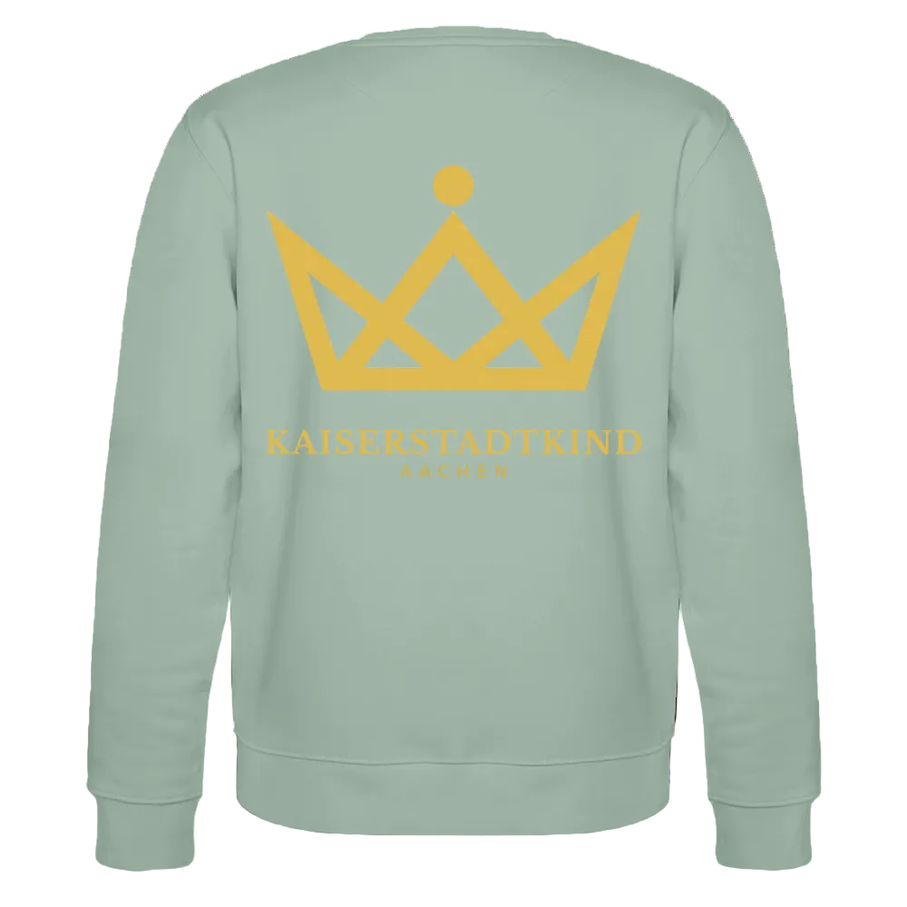 280gr. Golden Crown Edition - CHANGER Organic Sweatshirt - aloe