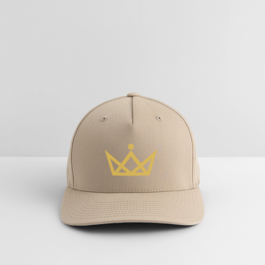 KAISERSTADTKIND Golden Crown - Flexfit Cap - khaki