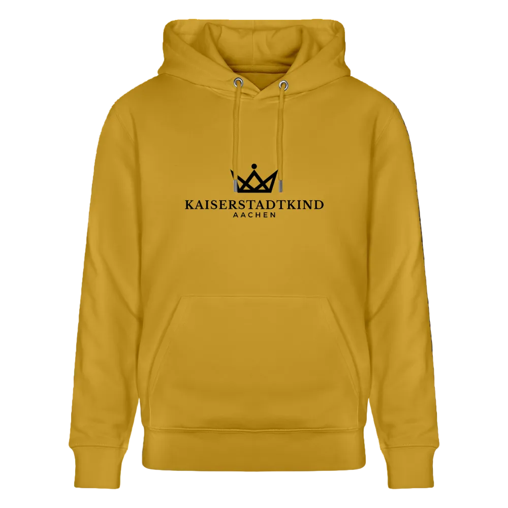 350gr. White Edition - CRUISER  Organic Hoodie - Ocker