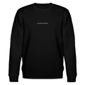 KAISERSTADTKIND White Letters - CHANGER  Organic Sweatshirt - black