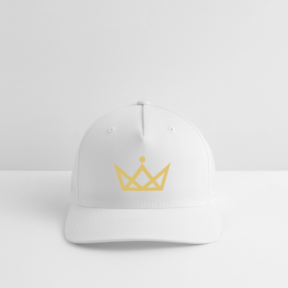 KAISERSTADTKIND Golden Crown - Flexfit Cap - white