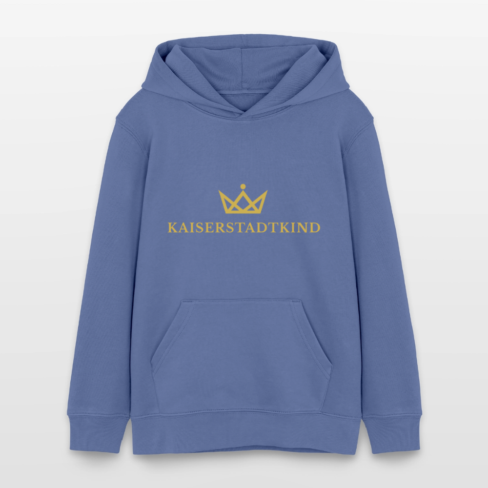 Gold Edition - Mini Cruiser Teen Organic Hoodie - bright blue
