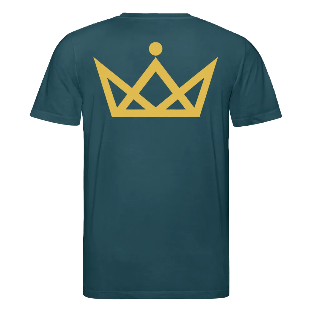 180gr. Golden Letters Edition  - Unisex Organic T-Shirt - stargazer