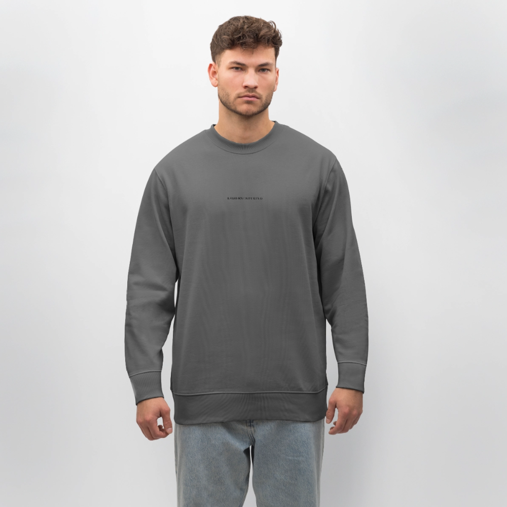 CHANGER Sweatshirt - Black Front Script - Anthrazit