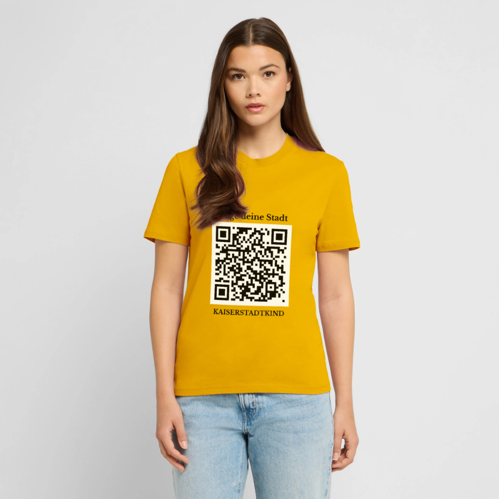 CREATOR T-Shirt - Front QR - Spektralgelb