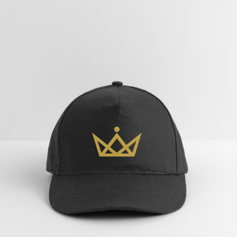 KAISERSTADTKIND Golden Crown - Organic Baseball Cap - graphite grey