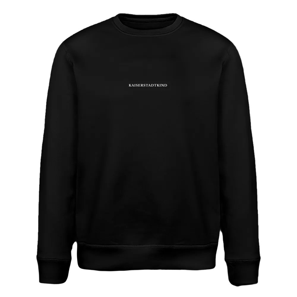 280gr. KAISERSTADTKIND White Letters Edition - CHANGER  Organic Sweatshirt - black
