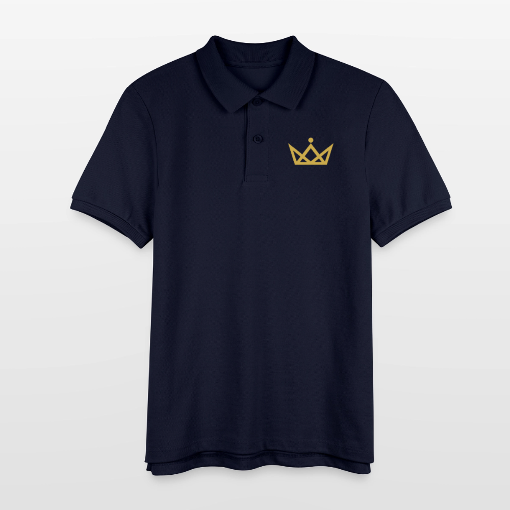 KAISERSTADTKIND 2Golden Crowns - Teen Organic Polo Shirt MINI SPRINTER - navy