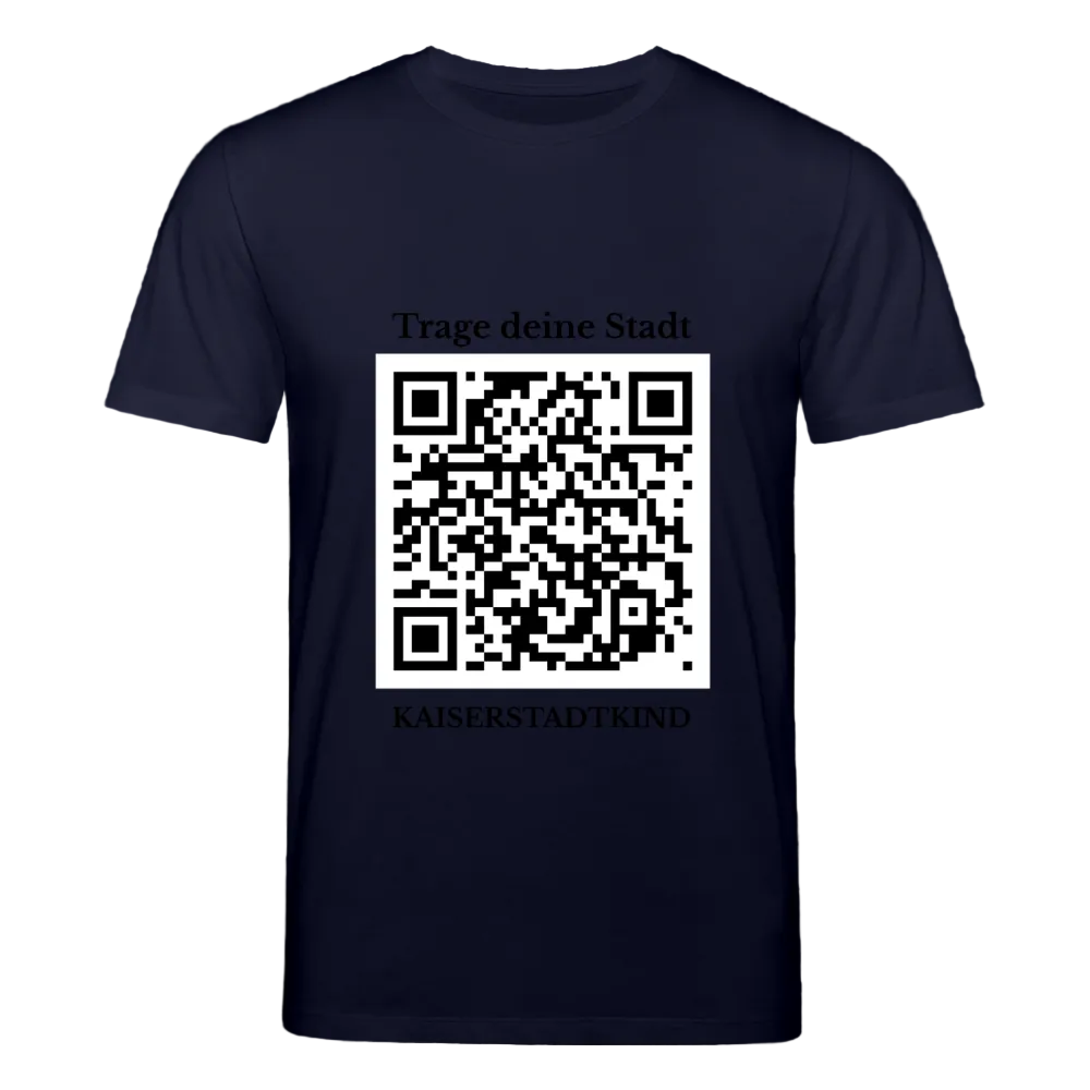 CREATOR T-Shirt - Front QR - Navy