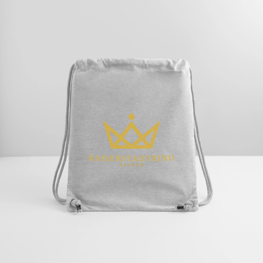 KAISERSTADTKIND Gold Edition -  Recycled Gym Bag - heather grey