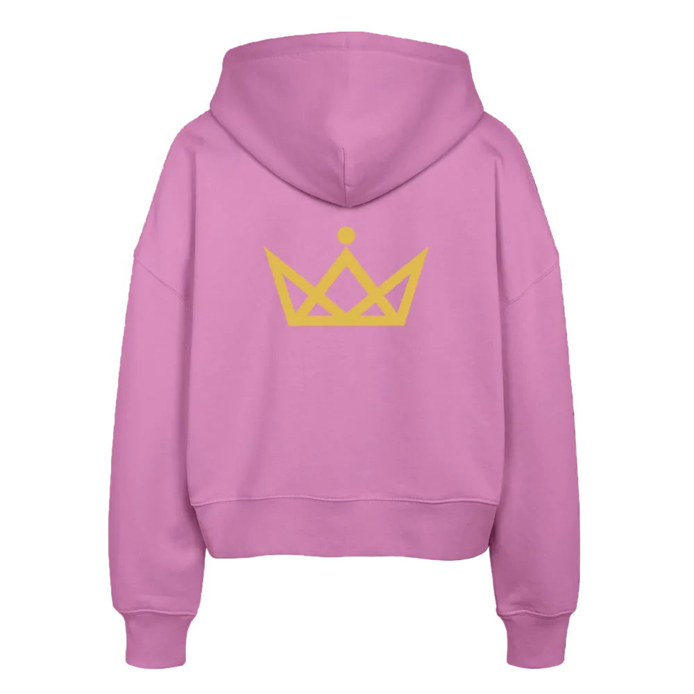 KAISERSTADTKIND Gold Edition - Boxy Bio Zip Hoodie Ida - Pink
