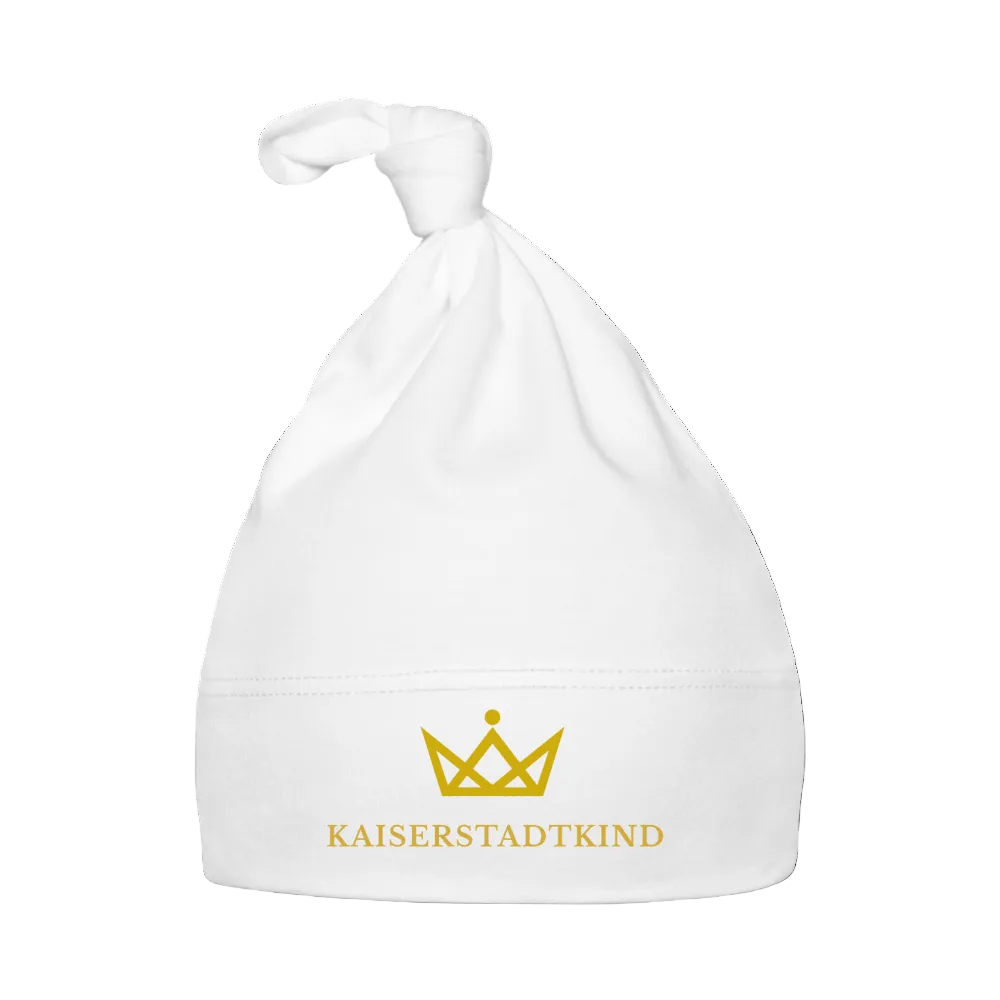 KAISERSTADTKIND Golden Edition - Baby Cap - white