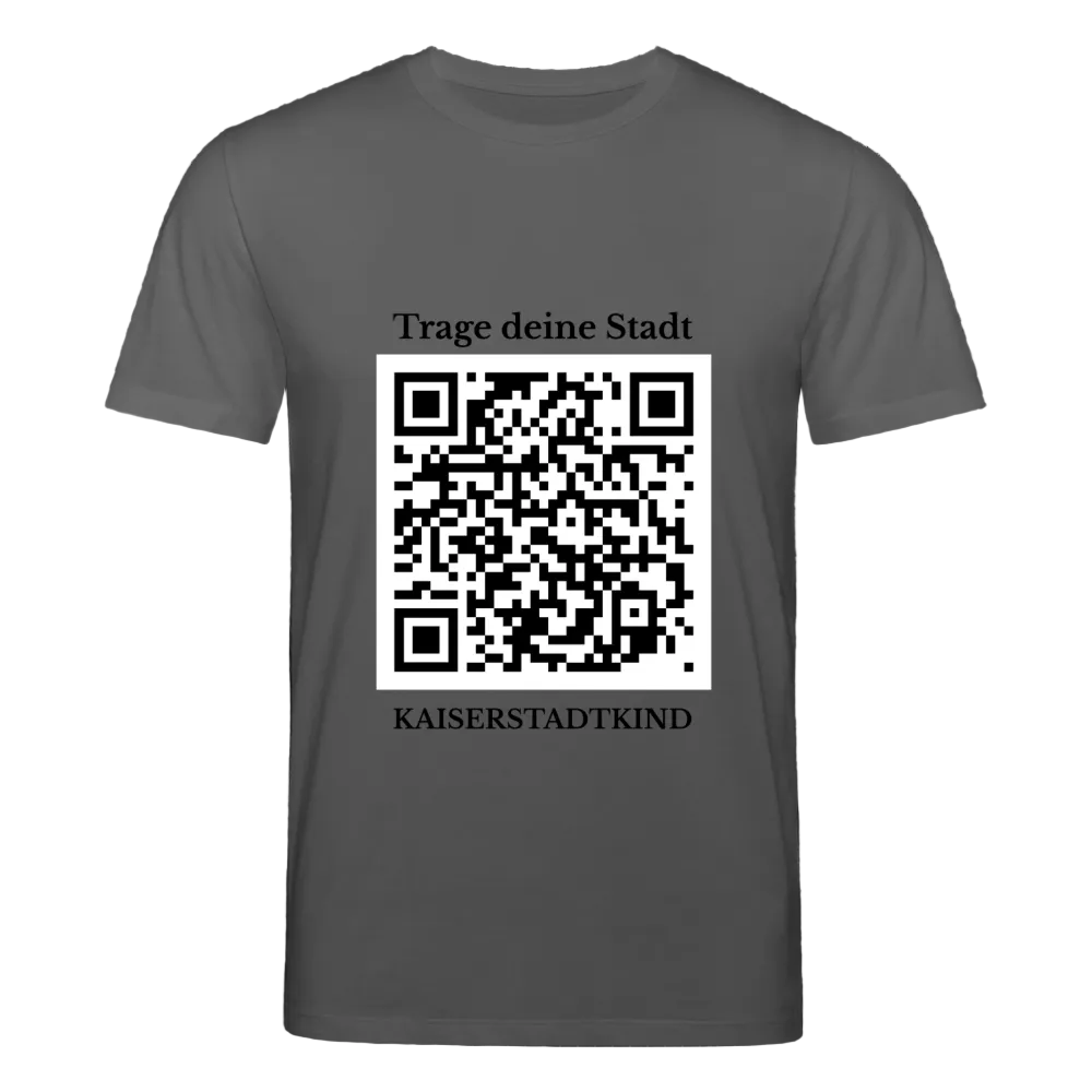 CREATOR T-Shirt - Front QR - Anthrazit