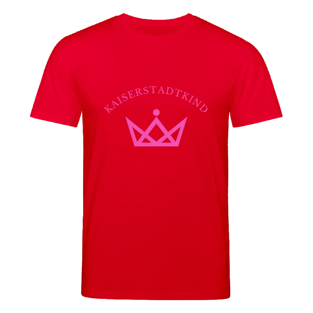 CREATOR T-Shirt - PINK Front Logo - Rot