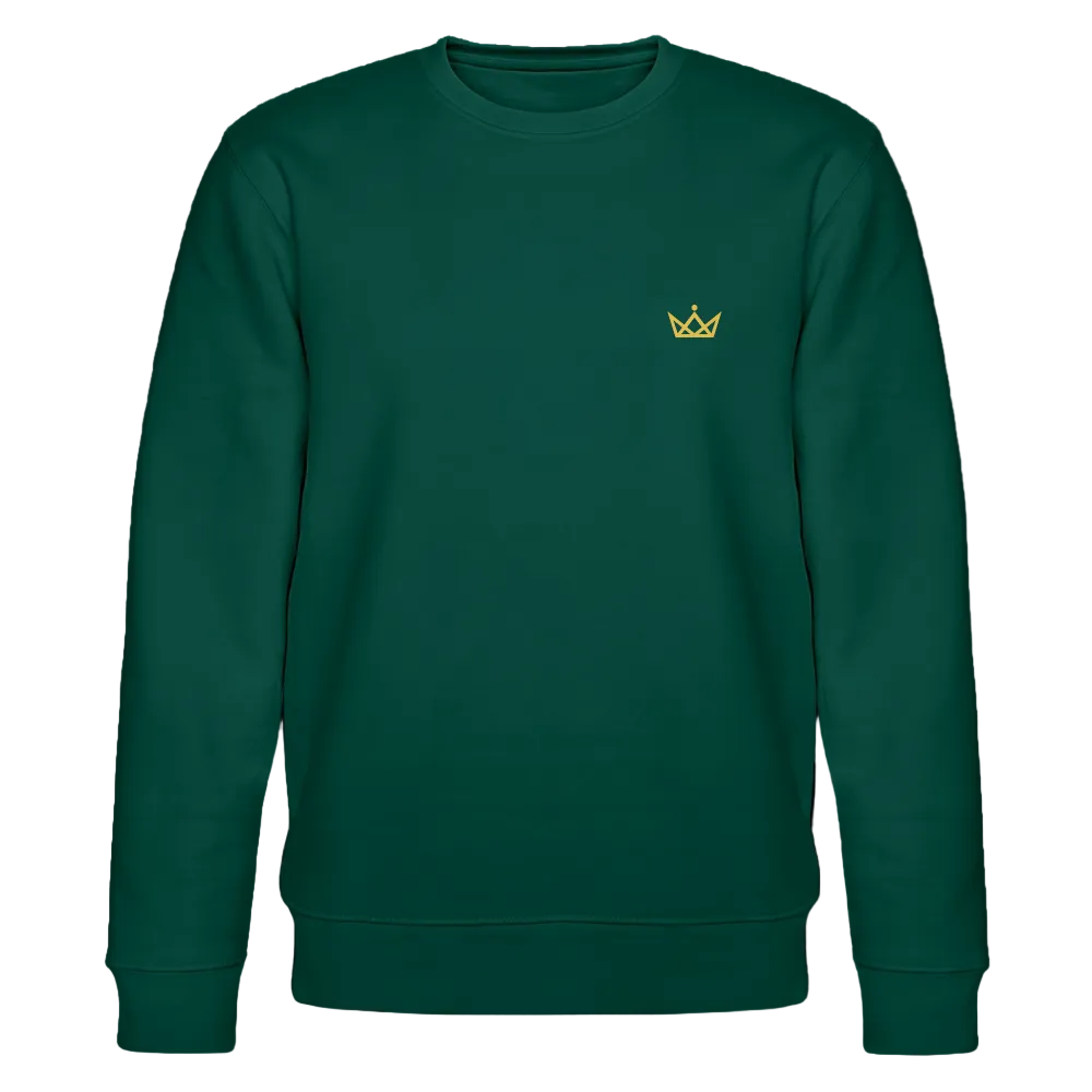 280gr. Golden Crown Edition - CHANGER Organic Sweatshirt - forest