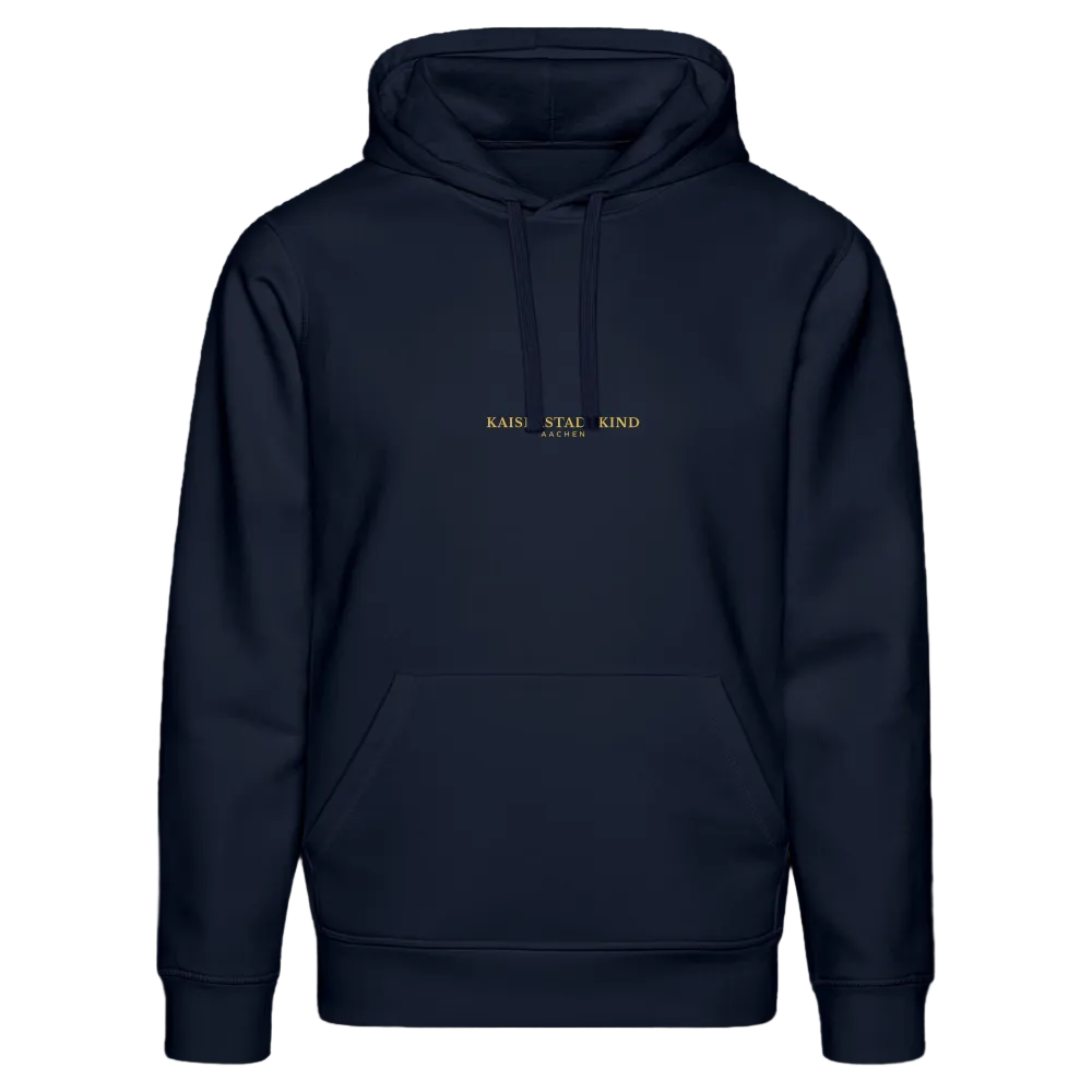 KAISERSTADTKIND Golden Circle - Bio-Hoodie DRUMMER - French Navy