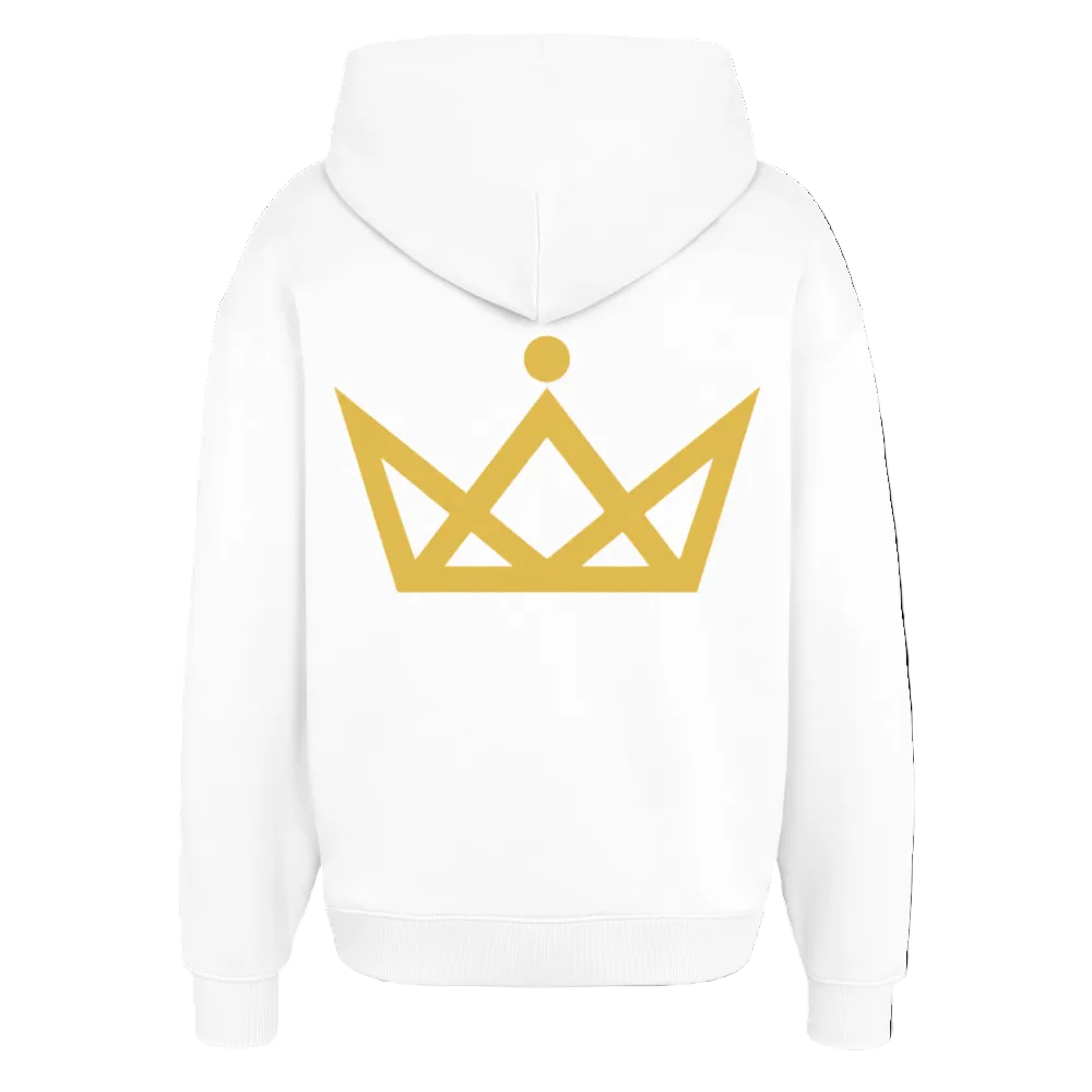 350gr.  Golden Letters Edition - Oversized Hoodie - white