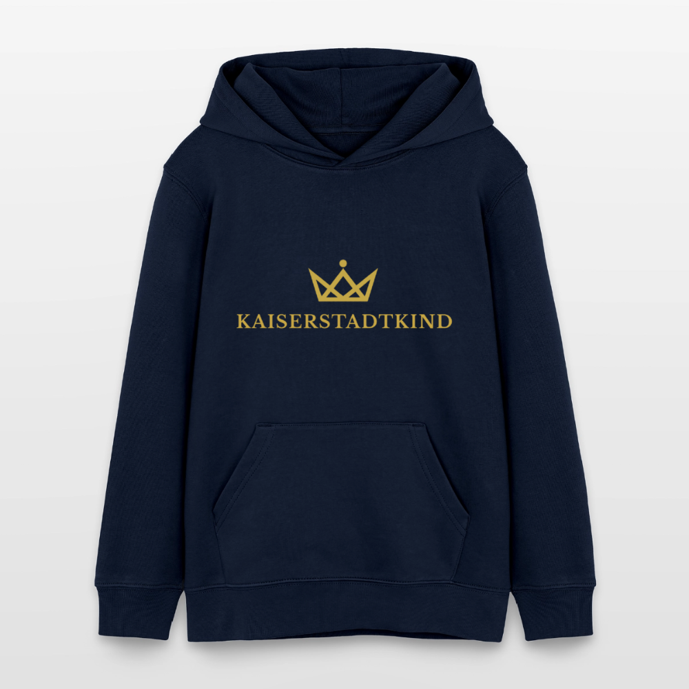 Gold Edition - Mini Cruiser Teen Organic Hoodie - navy