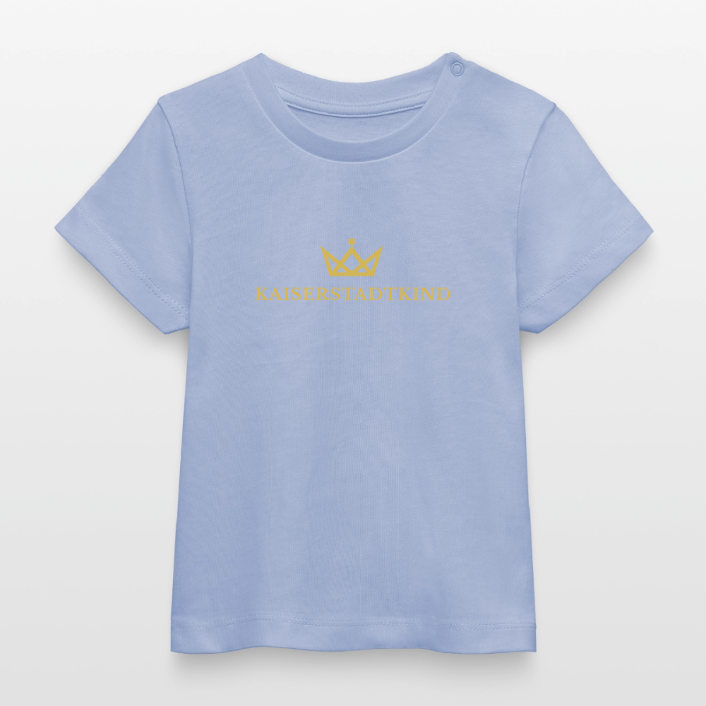 KAISERSTADTKIND Gold Edition - BABY CREATOR Baby Organic T-Shirt - sky