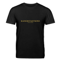 180gr. Golden Letters Edition  - Organic T-Shirt - black