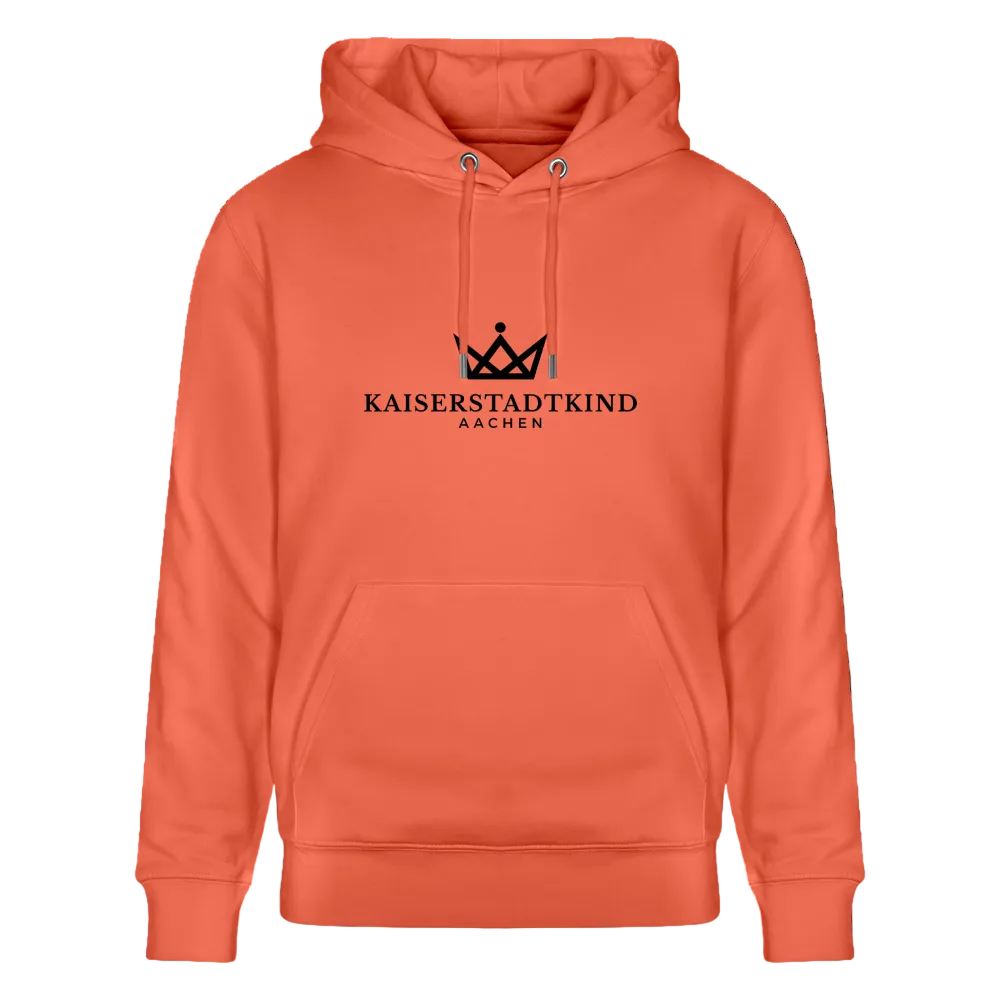 350gr. White Edition - CRUISER  Organic Hoodie - Hellrot