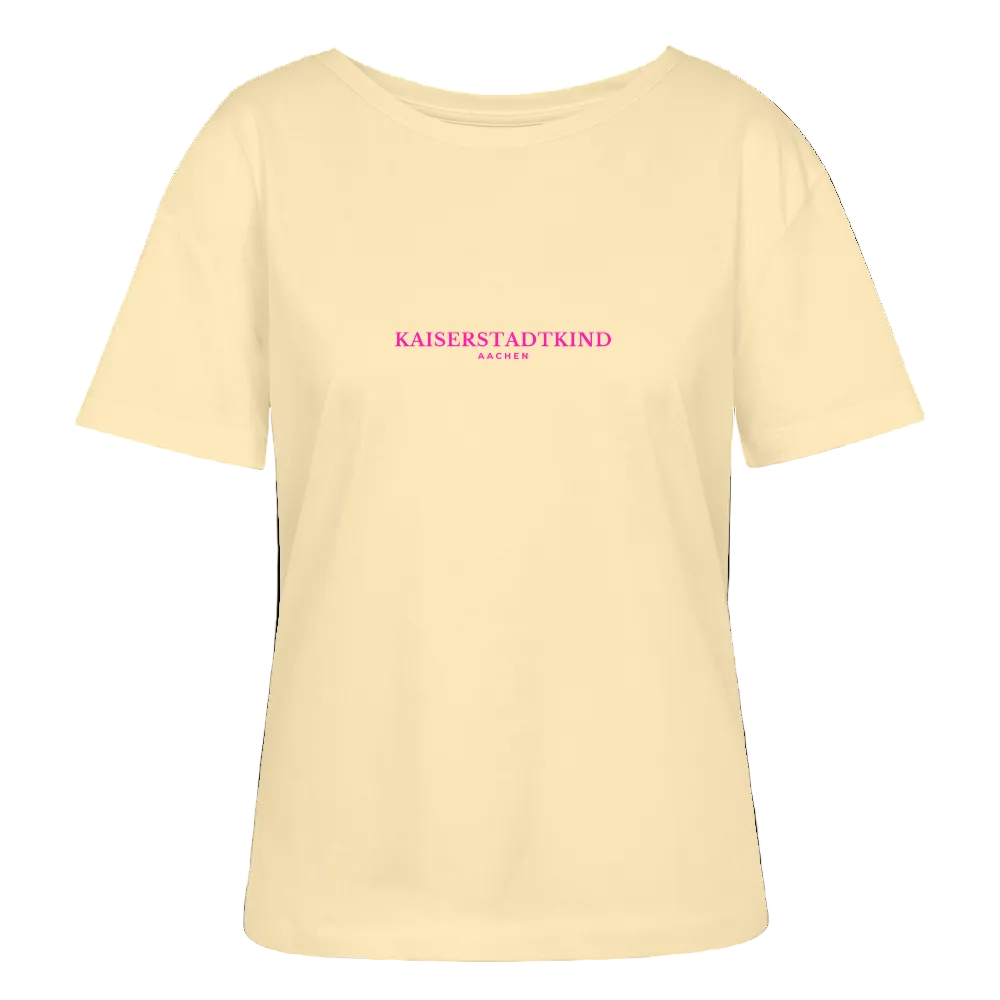 SERENA - Pink Front Script/Back Crown - Creme