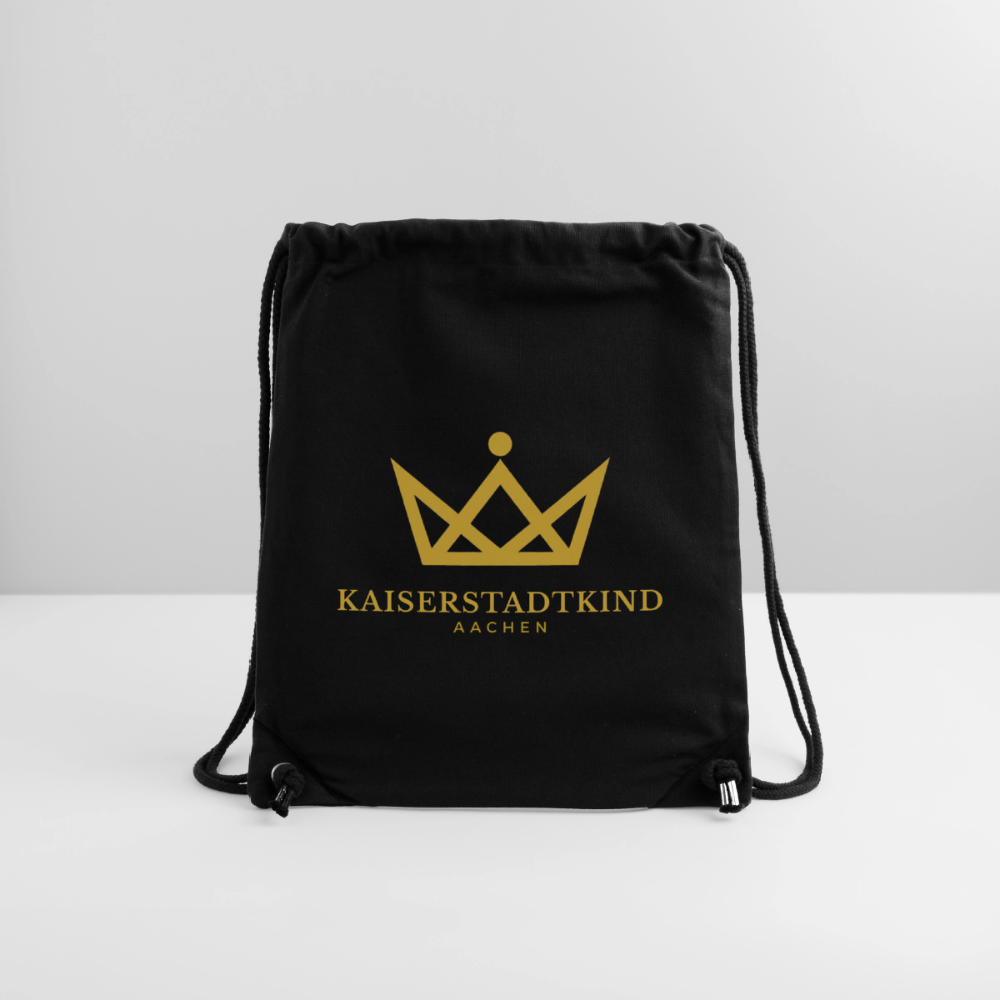 KAISERSTADTKIND Gold Edition -  Recycled Gym Bag - black