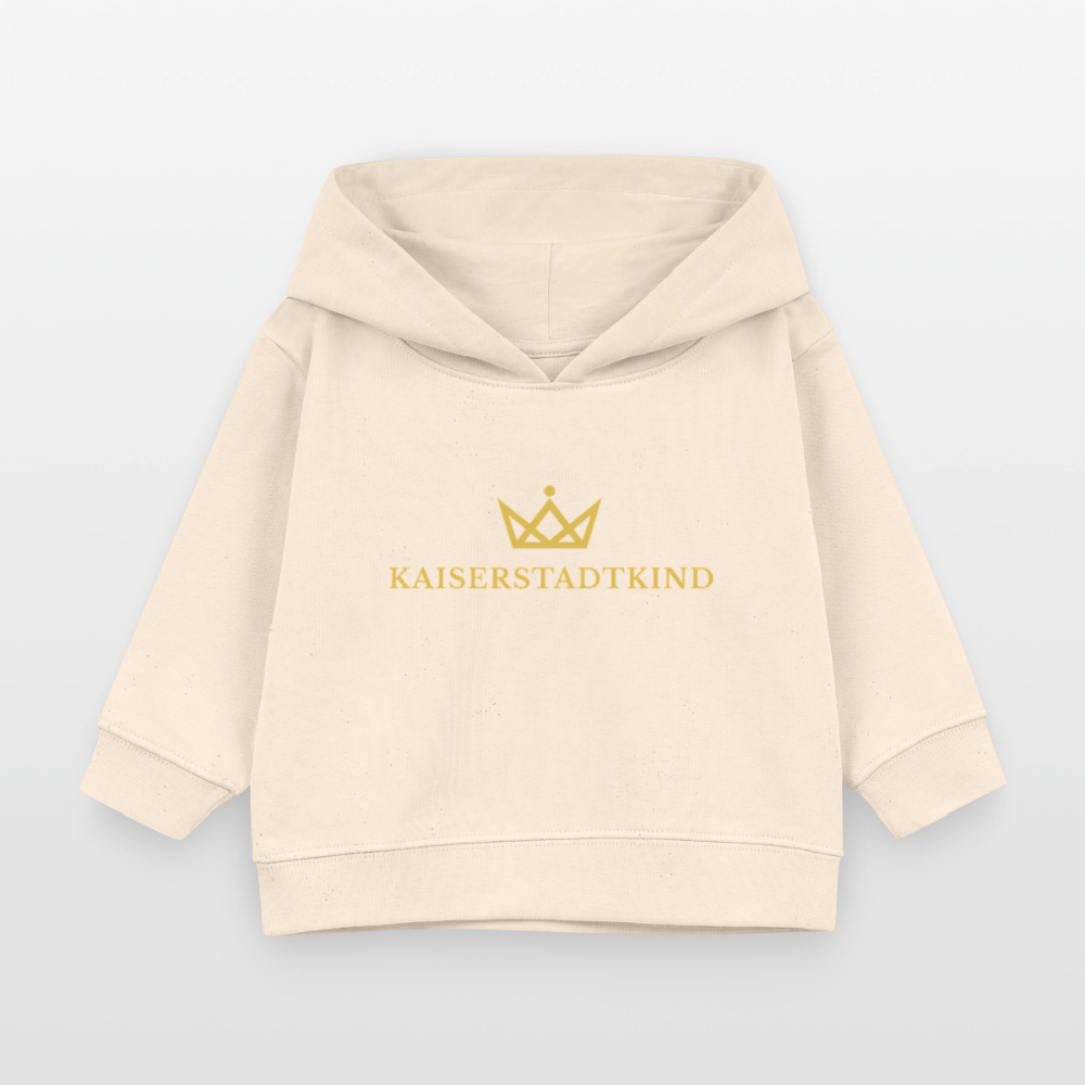 280gr. KAISERSTADTKIND Gold Edition - Organic Hoodie BABY CRUISER - soft Ecru
