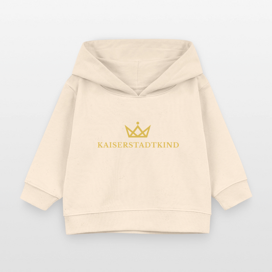 280gr. KAISERSTADTKIND Gold Edition - Organic Hoodie BABY CRUISER - soft Ecru
