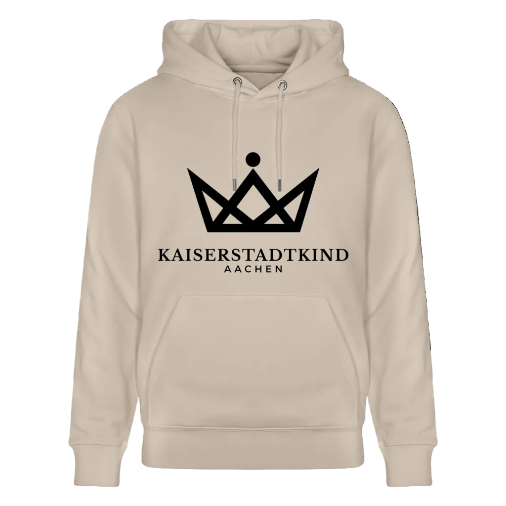350gr. Black Edition - CRUISER  Organic Hoodie - beige