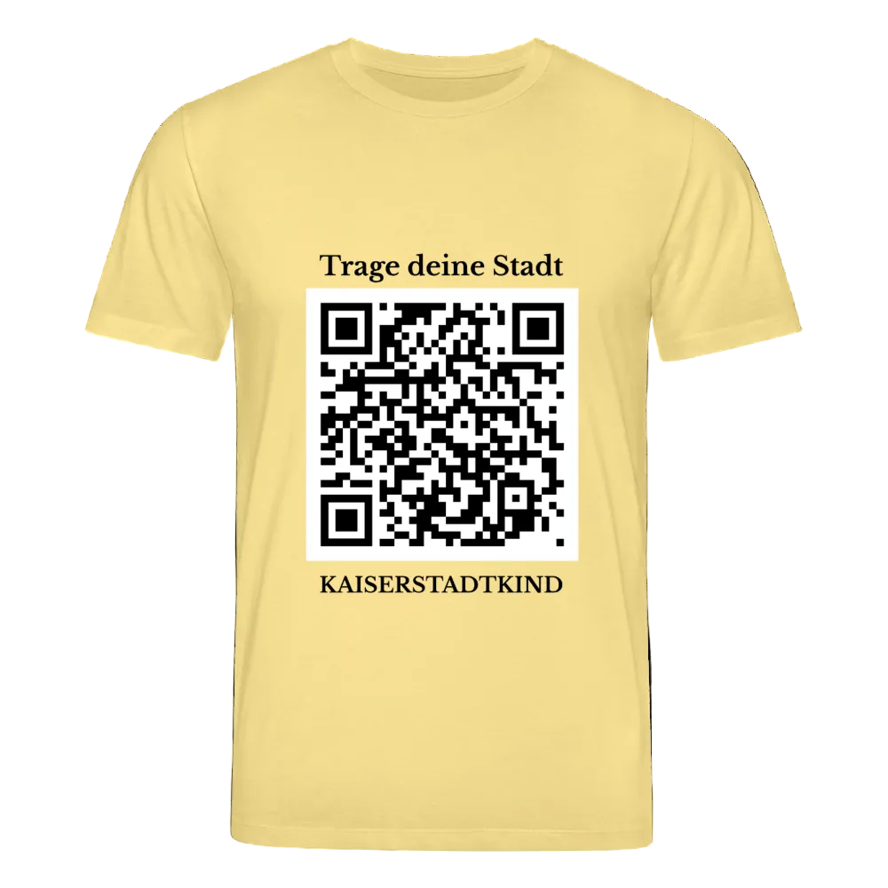CREATOR T-Shirt - Front QR - Gelb Viva 