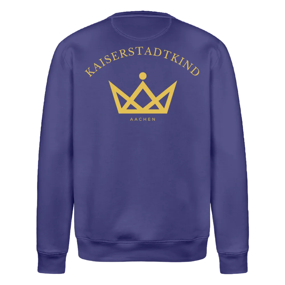 ROLLER Sweatshirt - Gold Front/Back Round - Dämmerung
