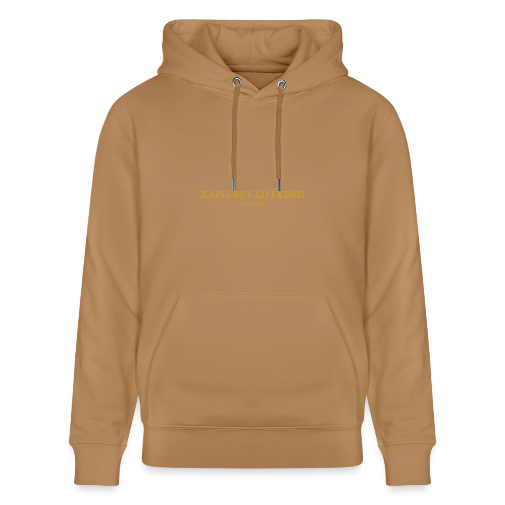 CRUISER Hoodie - Gold Front Script/Gold Back Round - Karamell 
