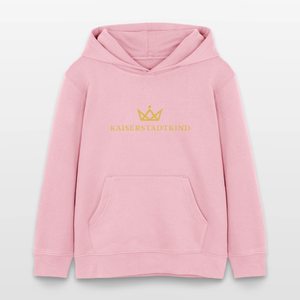 Stanley/Stella Mini Cruiser Kids’ Organic Hoodie - cotton pink