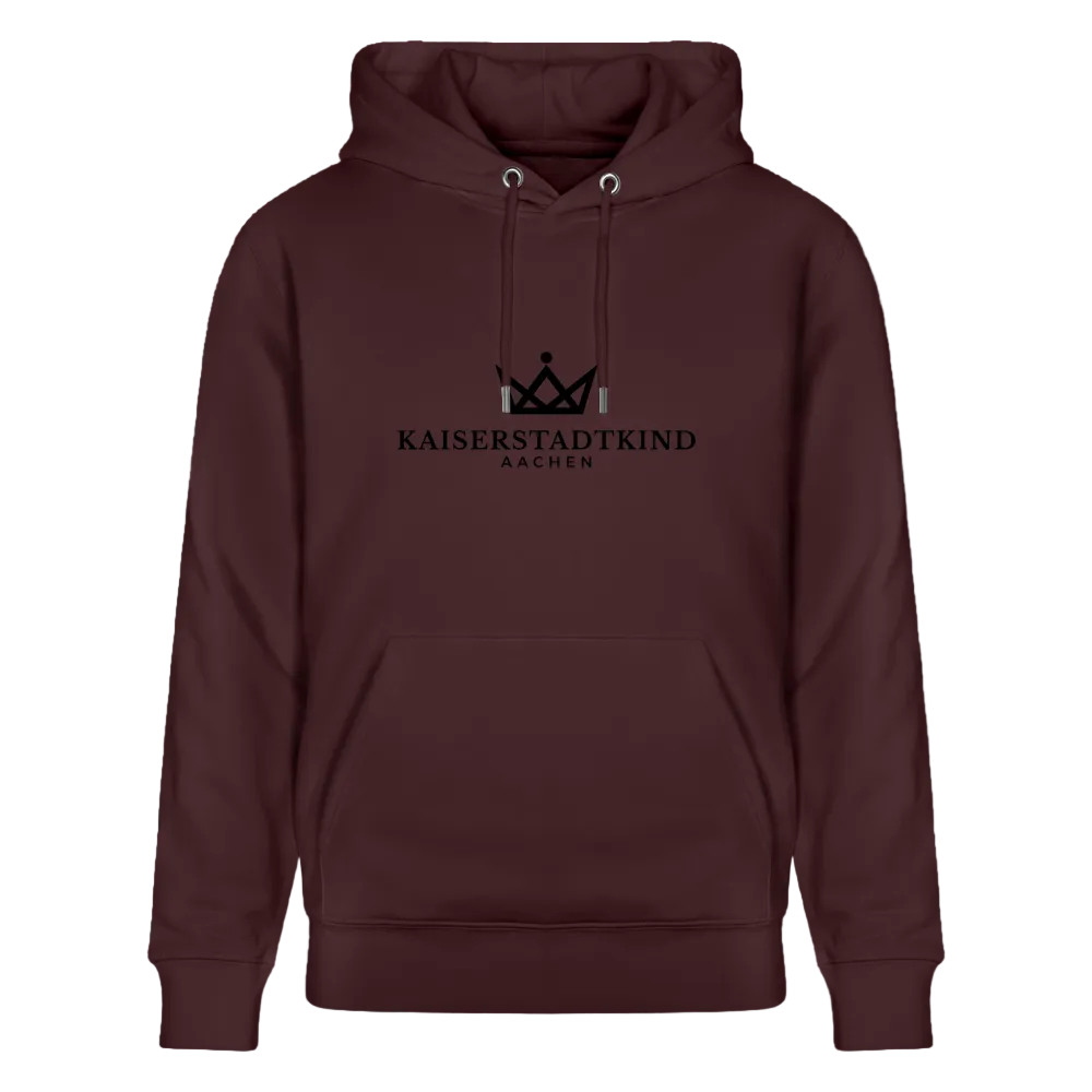 350gr. White Edition - CRUISER  Organic Hoodie - Maroon