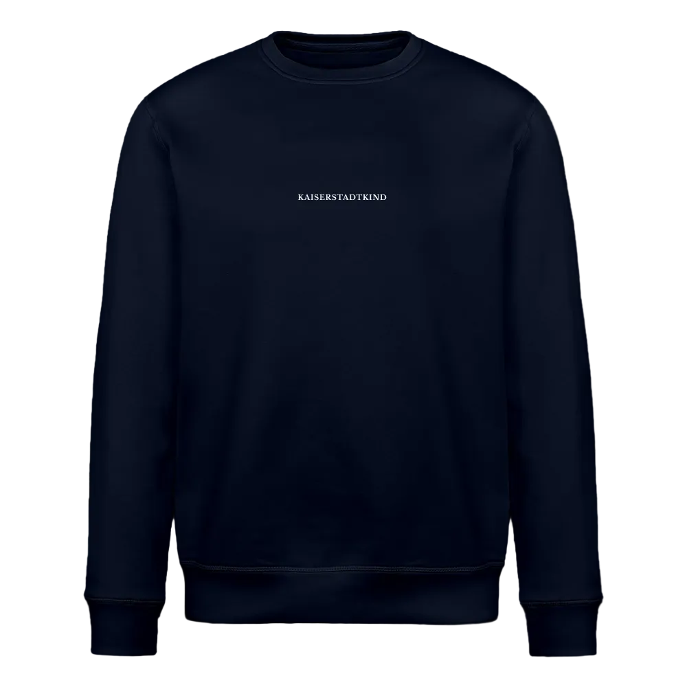 280gr. KAISERSTADTKIND White Letters Edition - CHANGER  Organic Sweatshirt - navy