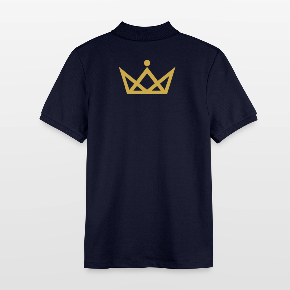 KAISERSTADTKIND 2Golden Crowns - Teen Organic Polo Shirt MINI SPRINTER - navy