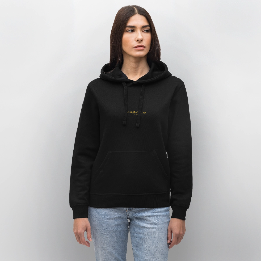 KAISERSTADTKIND Golden Circle - Bio-Hoodie DRUMMER - Schwarz