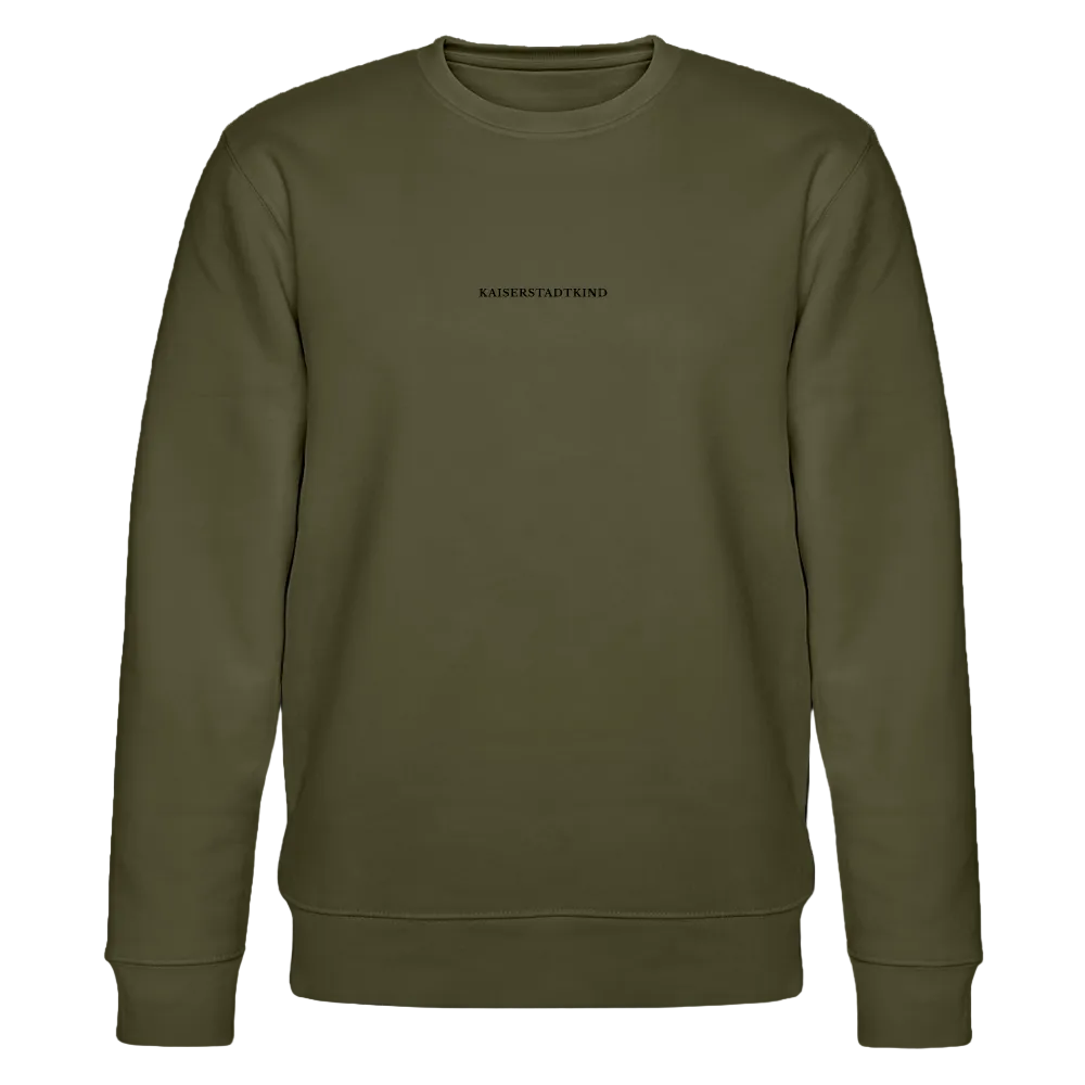 CHANGER  Sweatshirt - Black Front Script - Khaki