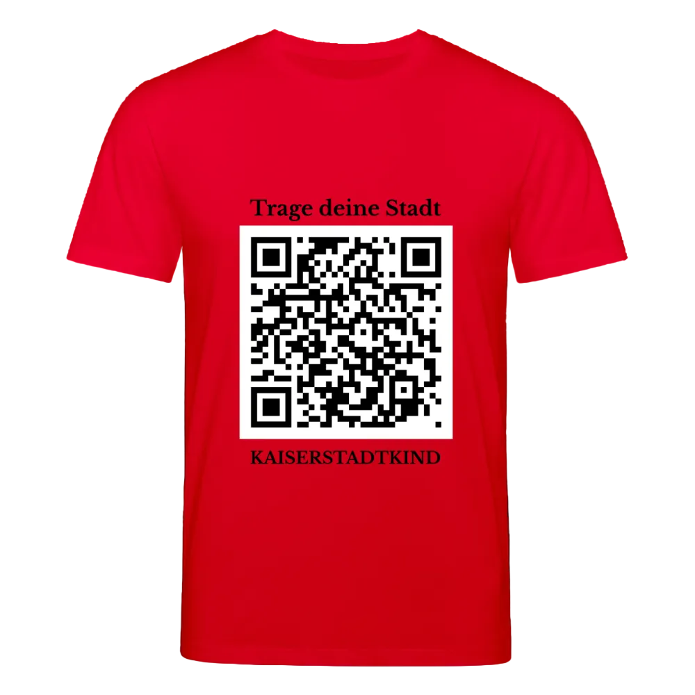 CREATOR T-Shirt - Front QR - Rot