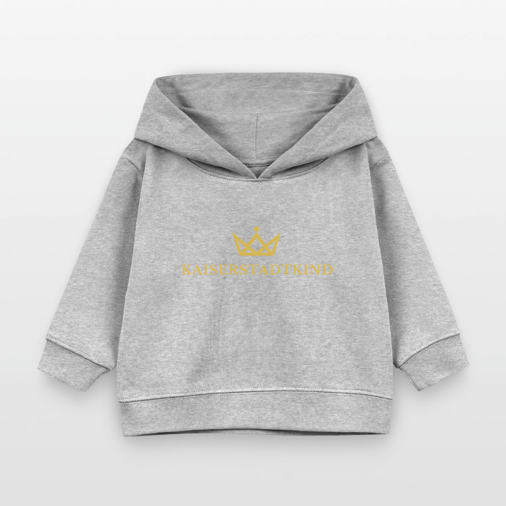 280gr. KAISERSTADTKIND Gold Edition - Organic Hoodie BABY CRUISER - heather grey