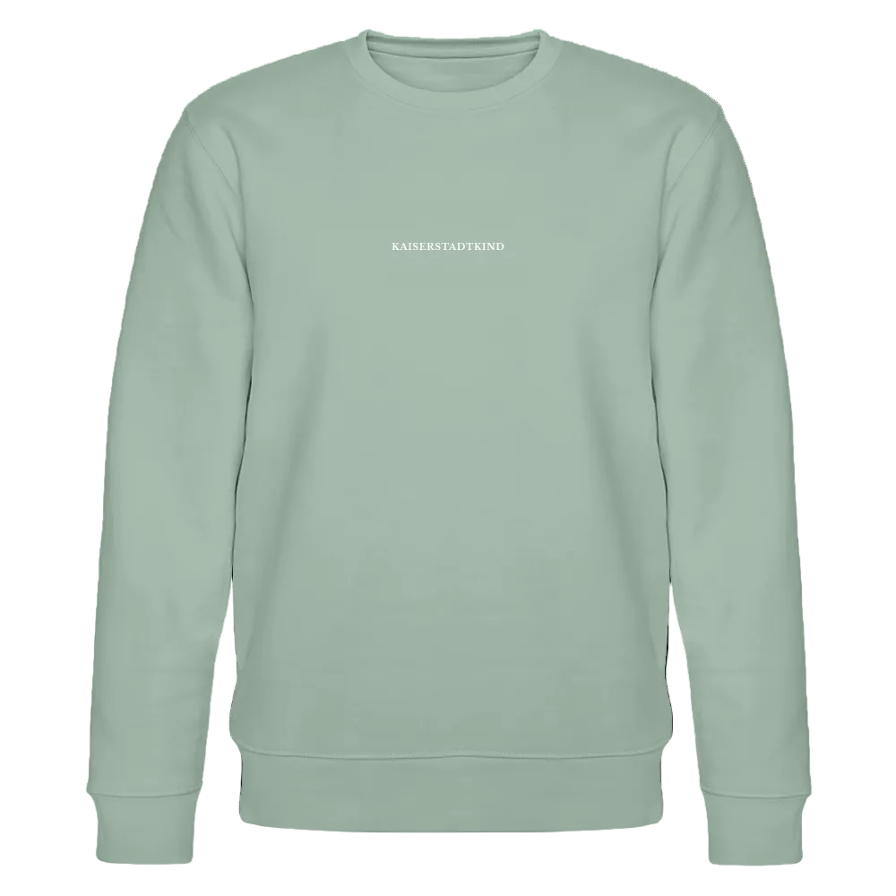 KAISERSTADTKIND White Letters - CHANGER  Organic Sweatshirt - aloe