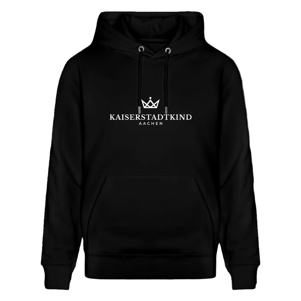 350gr. White Edition - CRUISER  Organic Hoodie - black